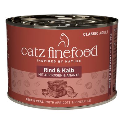 catz finefood 12 x 200 g Manzo & Vitello