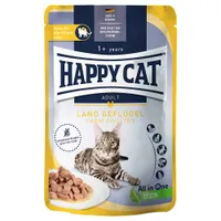 Happy Cat Meat en sauce 24 x 85 g pour chat - volaille fermière