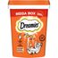 Dreamies Katzensnacks Mega Box Sparpaket: Huhn (4 x 350 g)