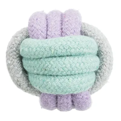 Trixie Junior Knot Ball av rep - Ø 6 cm