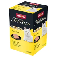 animonda vom Feinsten Mildes Menü Adult 6 x 100 g - Pute & Käse