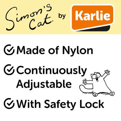 Simon's Cat Collier pour chat - gris