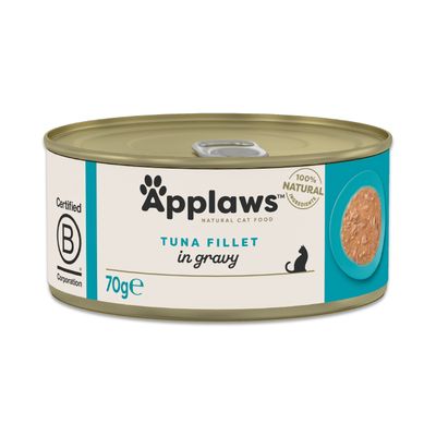 Applaws Adult Mixed Pack Cat Cans in Gravy Saver Pack 48 x 70g