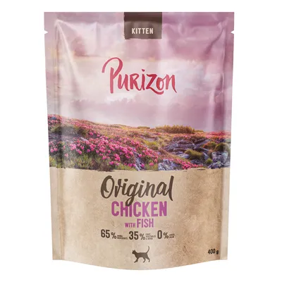 Purizon Kitten Κοτόπουλο & Ψάρι - Χωρίς Δημητριακά - 400 g
