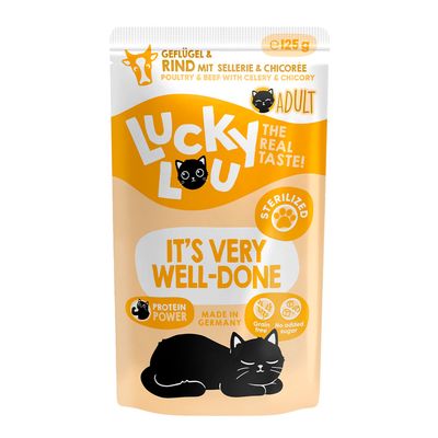 Lucky Lou Sterilized 16 x 125 g