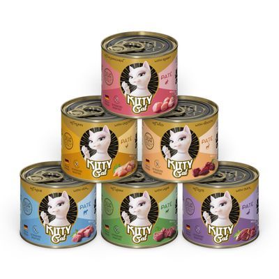 Kitty Cat Adult Pate 6 x 200 g Kattenvoer