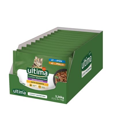 Ultima Cat Expert Nutrition Difficult Appetite tuna in piščanec