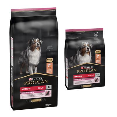 PURINA PRO PLAN 17 kg pienso para perros en oferta: 14 + 3 kg ¡gratis!