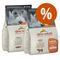 Multipack Risparmio! 2 x 2 kg Almo Nature Holistic Extra Small & Small Adult Mix: Manzo + Salmone