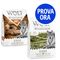 Provalo! Wolf of Wilderness Senior 2 x 1 kg 2 varianti: "Green Fields" - Agnello" e "Soft - Wide Acres" - Pollo"