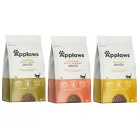 Applaws Adult Naturally Hypoallergenic pienso para gatos - Pack mixto - 3 x 2 kg: cordero, pollo y salmón