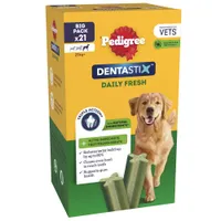 Pedigree Dentastix Fresh - Daily Oral Care for Large Dogs (>25kg) - 84 Sticks