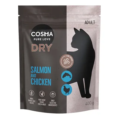 Cosma saumon, poulet pour chat - 400 g