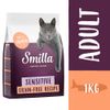Smilla Adult Sensitive Senza cereali Salmone Crocchette per gatti 1 kg