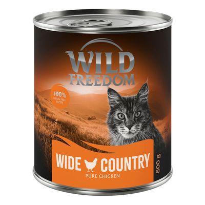 Boîtes Wild Freedom Adult 12 x 800 g pour chat : 10 % de remise !