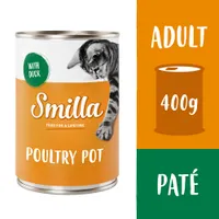 Smilla konzerva s drůbežím 6 ks (6 x 400 g) - jemné drůbeží s kachním