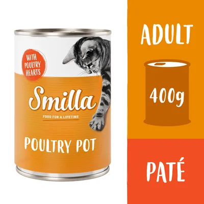 Smilla konzerva s drůbežím 6 ks (6 x 400 g) - jemné drůbeží s drůbežími srdíčky