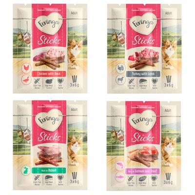 Miešané balenie Feringa Sticks 12 x 6 g (4 druhy)
