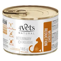 4Vets Natural Cat Weight Reduction 185 g - 6 x 185 g