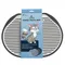 Katzentoilettenvorleger Soft Touch Track Matt silber