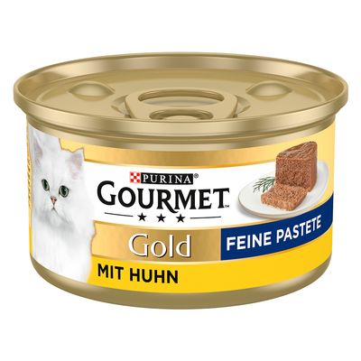 Lot de boîtes Gourmet Gold Les Mousselines 24 x 85 g poulet