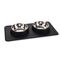 Karlie Silikon Dex Diner Set 2 x 350 ml, Ø 14 cm, fekete