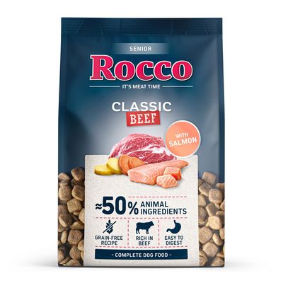 Rocco Senior Classic marha & lazac 5 x 1 kg