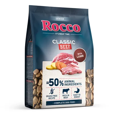 Rocco Senior Classic, wołowina z jagnięciną - 10 kg