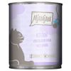 MjAMjAM Kitten 6 x 800 g Exquisita ternera con aceite de salmón