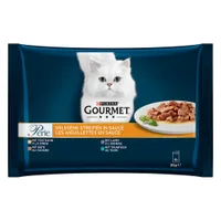 Pachet de testare Gourmet Perle 4 x 85 g - Fâșii alese (4 sortimente)
