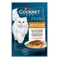 Sparpaket Gourmet Perle Genuss in Sosse 52 x 85 g - Lachs