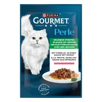 Gourmet Perle 26 x 85 g - Pisztráng & spenót