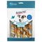 Dokas Bâtonnets torsadés pour chien blanc de poulet & peau de poisson 3 x 170 g
