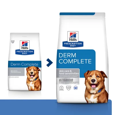 Hill's Prescription Diet Derm Complete med ris & egg