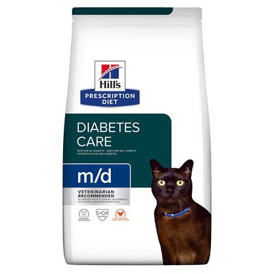 Hill's Prescription Diet m/d Diabetes Care суха храна за котки с пиле 3 кг