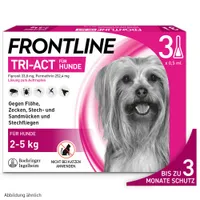 Frontline® TRI-ACT Hunde XS (2 - 5 kg) - 3 Pipetten x 0,5 ml