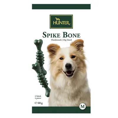 Hunter Spike Bone, os à mâcher pour chien - 68 g (4 os)