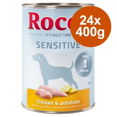 Økonomipakke: Rocco Sensitive 24 x 400 g Økonomipakke: Rocco Sensitive 24 x 400 g