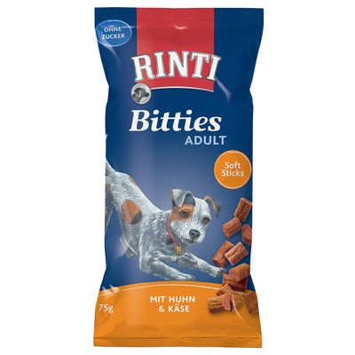 RINTI Bitties Adult 75 g Huhn & Käse