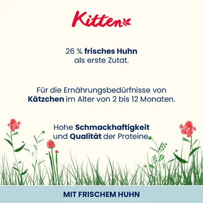 Almo Nature Functional Cat Kitten Huhn & Reis - 2 kg