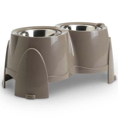 Savic Ergo Feeder Hundebar 2 x 1,5 l, Ø 18,5 cm, Höhe 28,0 cm