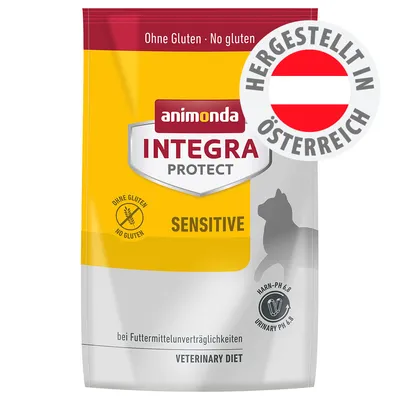 animonda INTEGRA PROTECT Sensitive, ohne Gluten, bei Futtermittelunverträglichkeiten, Harn-pH 6,8, hergestellt in Österreich, Veterinary Diet animonda INTEGRA PROTECT Sensitive, ohne Gluten, bei Futtermittelunverträglichkeiten, Harn-pH 6,8, hergestellt in Österreich, Veterinary Diet