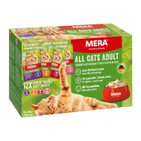 mera Cats Adult 12 x 85 g - Pack mixto - 12 x 85 g