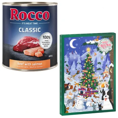 Rocco Classic 6 x 800 g - hovädzie s morským lososom 