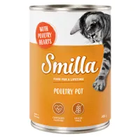 Smilla szárnyastál gazdaságos csomag  24 x 400 g - Szárnyas & szárnyasszív