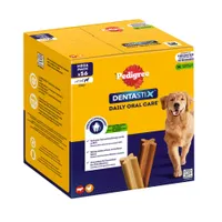 Sparpaket! 168 x Pedigree DentaStix Tägliche Zahnpflege / Fresh - für große Hunde (>25 kg)