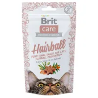 Brit Care Hairball снакс за котки - 3 x 50 г