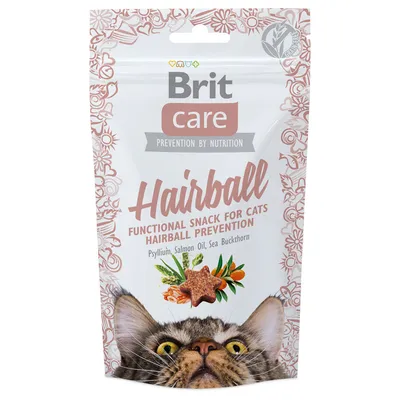 Brit Care Hairball лакомство от комков шерсти - 50 г