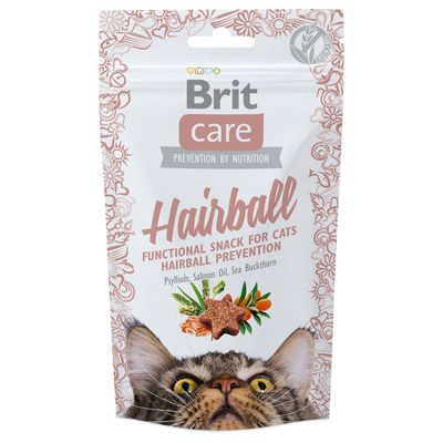Brit Care Hairball лакомство от комков шерсти 50 г