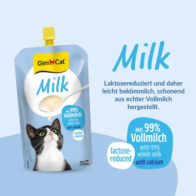 GimCat Milch - Sparpaket: 6 x 200 ml